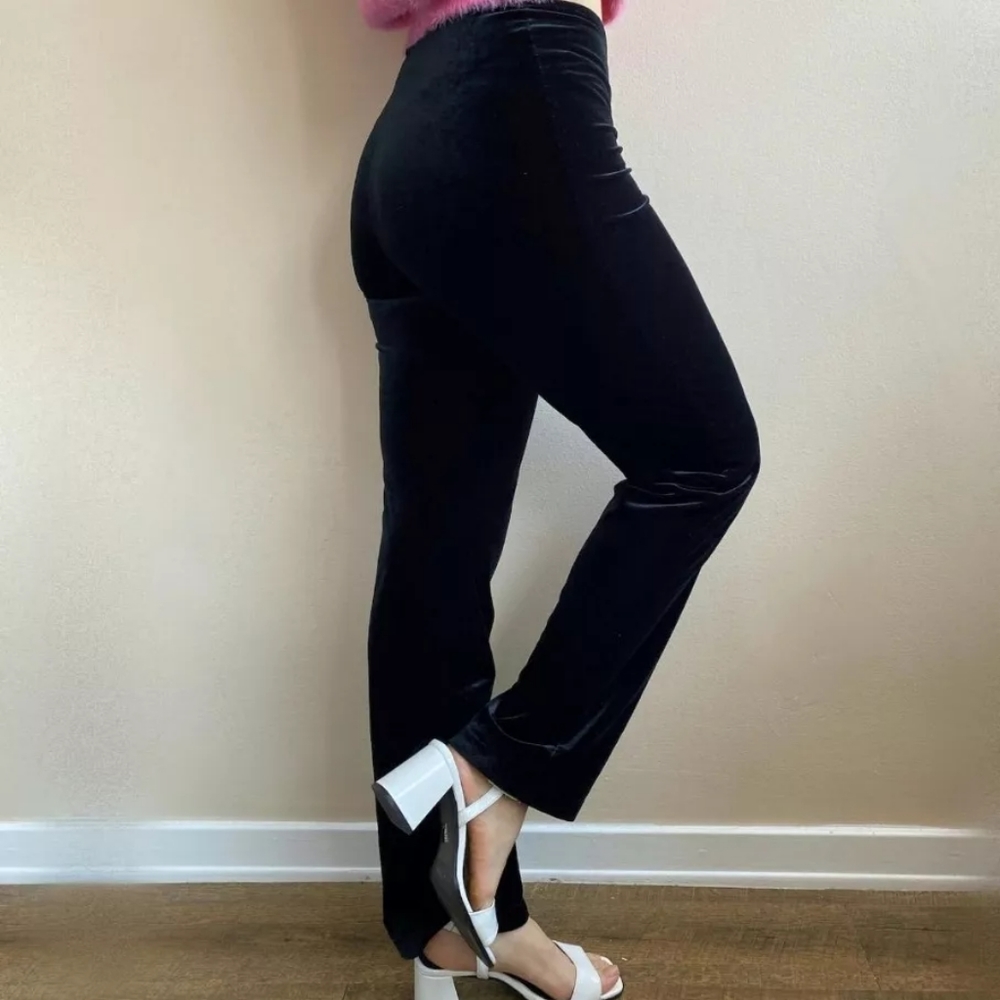 Vintage velvet leggings